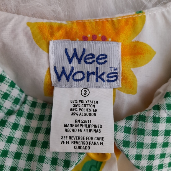 Little girls flower dress - Picture 2 of 6